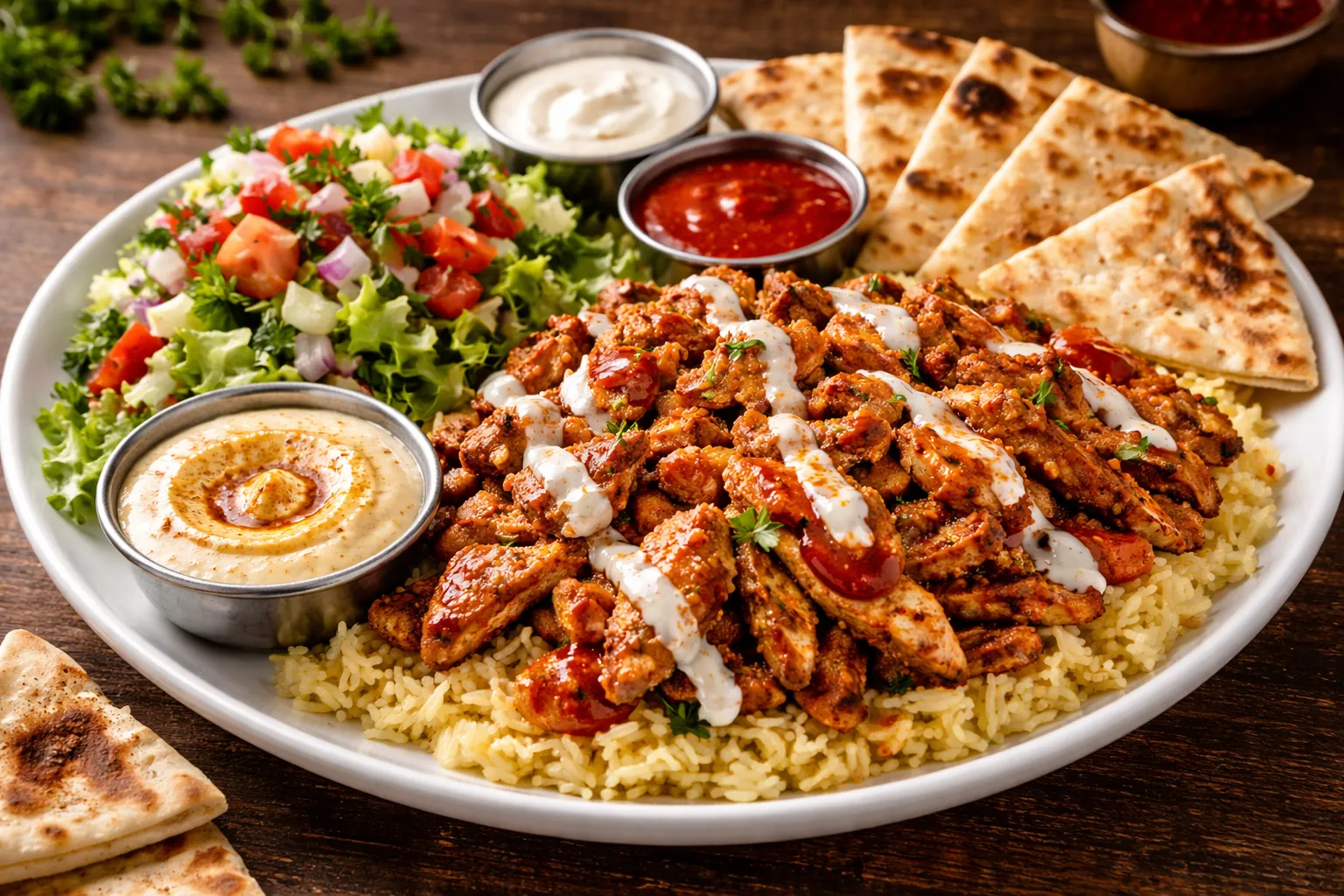 Best Chicken Shawarma Platter in Winnipeg