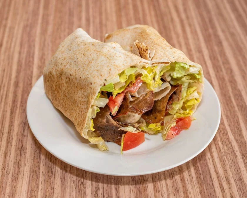 Hot Cheetos Shawarma - viral spicy shawarma wrap